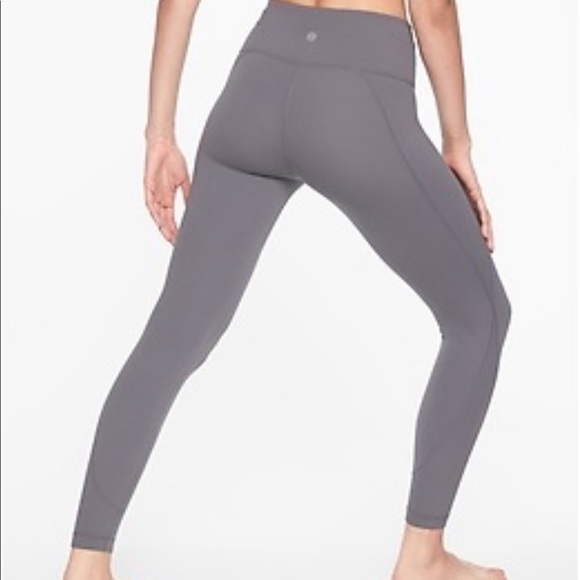 Athleta Pants - Athleta Salutation 7/8 Tight in Silver Bells